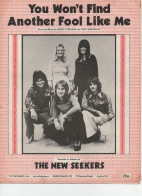 You Won't Find Another Fool Like Me - Noten mit Texten