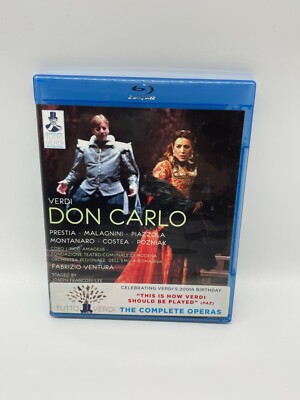 Verdi: Don Carlo Blu-ray - Fabrizio Ventura/Unitel Classica