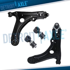 Front Lower Control Arms Ball Joint Sway Bars for Volkswagen Cabrio Golf Jetta