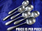 WALLACE REMBRANDT STERLING SILVER CREAM SOUP SPOON - VERY GOOD CONDITION