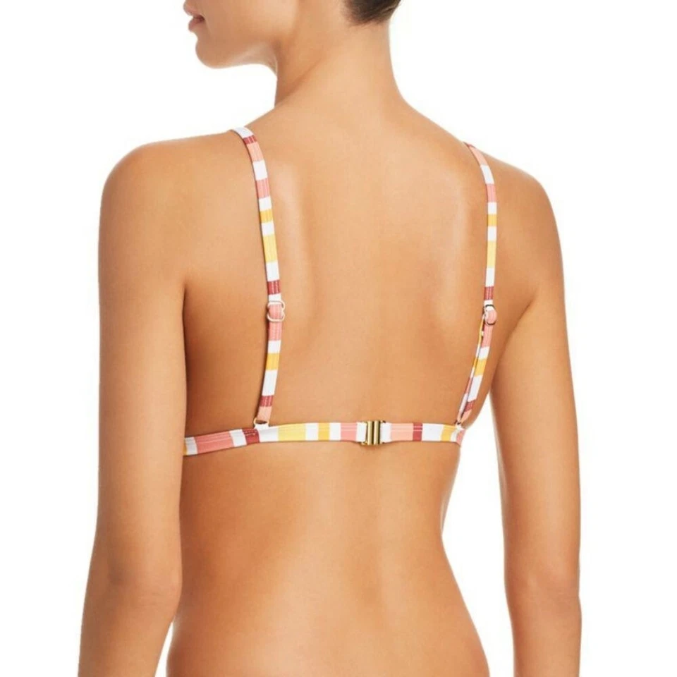 Minkpink 262354 Mujer Barbados Triángulo Multi Bikini Top Traje de Baño Talla S Foto 2 de 2