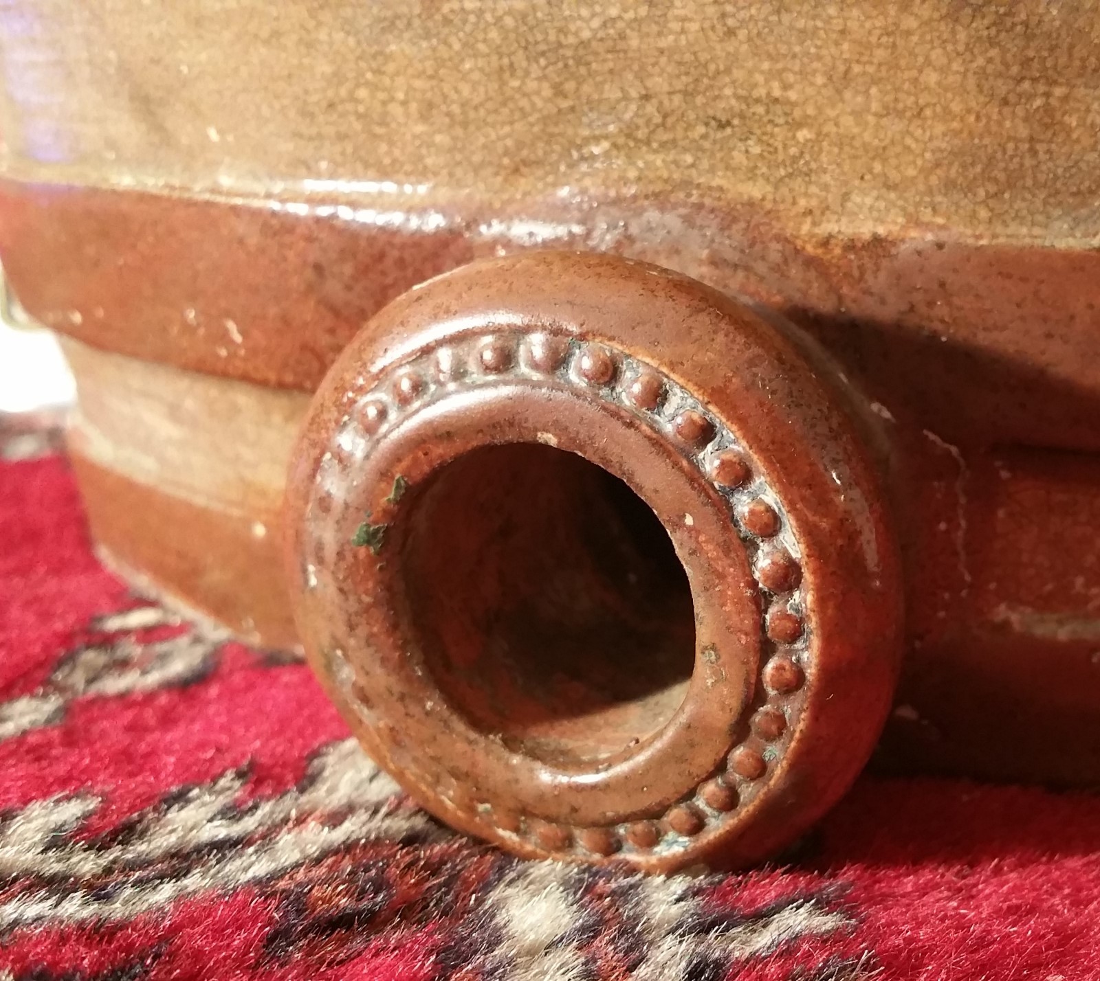 1827 Royal Doulton Watts lambeth london bar keg barrel antique english