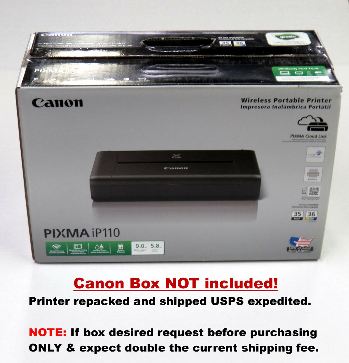 Canon Pixma IP110 Mobile Printer for sale online | eBay