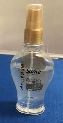 Suave Vibrant Shine Spray 3 Oz Rare Discontinued - Afbeelding 1 van 5