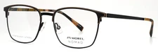 MOREL NOMAD 40096N ND07 Black Mens Square Full Rim Eyeglasses 53-17-140 B:40
