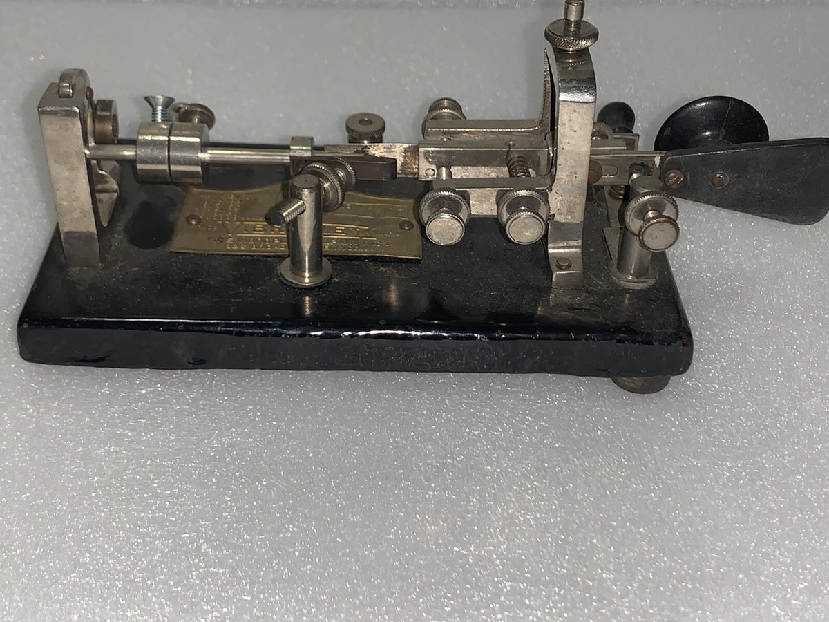 Vibroplex Bug Code Key Deluxe Amateur Radio Telegraph - Vintage