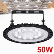 50W UFO LED High Bay Light Workshop Lights Warehouse Commercial Lighting Lamp
