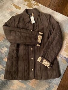 brooks brothers quilted jacket womens