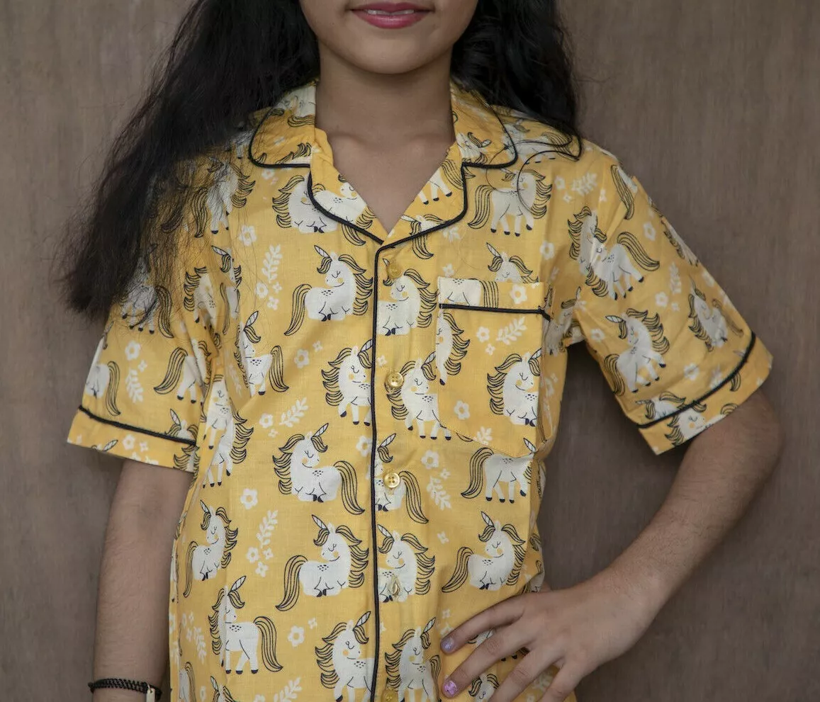 Yellow pyjama set new arrivals