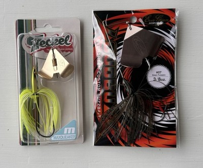 Buzzbait Bundle Evergreen LB Buzzbait and Teckel Maxqueaker Pup 3/8 Ounce
