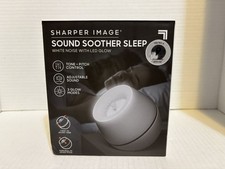 Sharper Image Sound Soother SLEEP - White Noise Machine with LED Glow Light