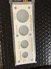 CAPITAL PLASTICS: 2"x 6"U.S. GOLD EAGLES COIN DISPLAY.