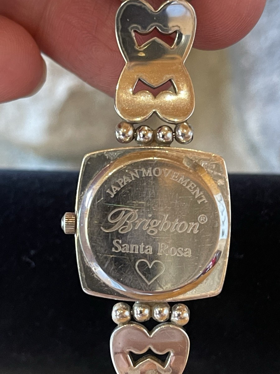 Brighton Santa Rosa Silver Adjustable Toggle Closure Watch w/ Roman Numerals Brighton | Accessories | Vintage Brighton Santa Rosa Watch  main image 2