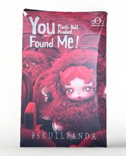 POP MART x Skullpanda You Found Me Series Plush Doll Pendant - Sneaky Chestnut