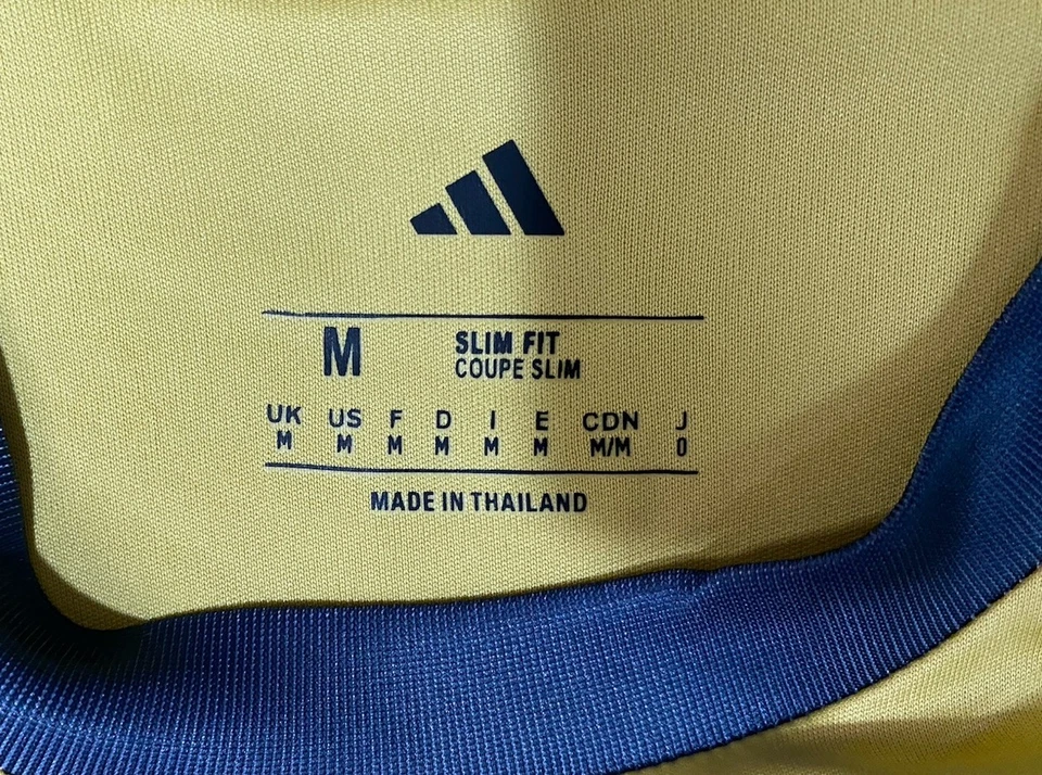 Boca Juniors | Camiseta deportiva para hombre alternativa mediana "dorada" Foto 3 de 4