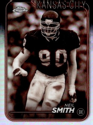 NEIL SMITH 2024 TOPPS CHROME SEPIA REFRACTOR CHIEFS QZ