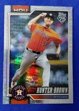 Hunter Brown ASTROS 2026 Topps Opening Day Parallel
