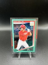 2025 Donruss Clearly Rated Prospect Dante Nori #190 Acetate Parallel Phillies