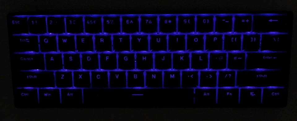 Gaming Keyboard 60% PC Rgb Valorant Cs2 Gateron Red switch Cherry Ships in USA - Image 4 of 4