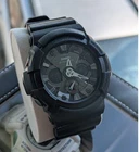 Casio G-Shock GA-201 Men's Black Sport Watch Analog Digital Vintage