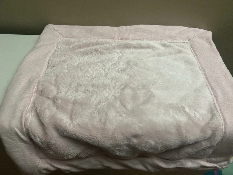 Old Navy Vintage Pink Security Blanket Baby Lovey Plush 14" Square HTF Rare - Image 4 of 4