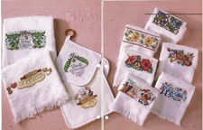 TOWELS DESIGNS CROSS STITCH PATTERN ONLY  -  Y23