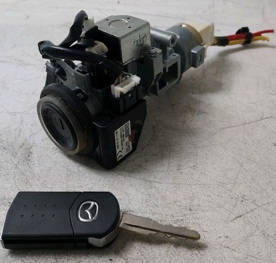 09-13 Mazda 6 Ignition Switch Lock Cylinder Housing Immobilizer w