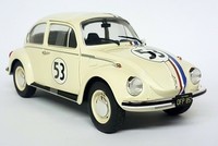 Solido 1/18 - Vw Volkswagen Beetle Racer 53 Herbie Diecast Model Car
