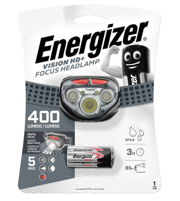 Energizer 400 Lumen LED Vision Ultra HD Scheinwerfer - Batterien enthalten