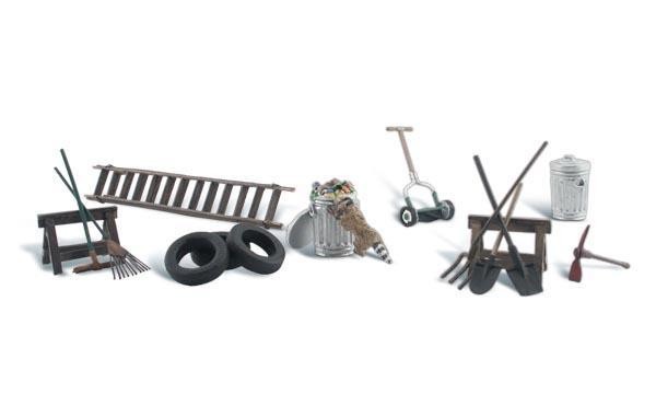 Woodland Scenics A1928 HO Garage Treasures HO Gauge