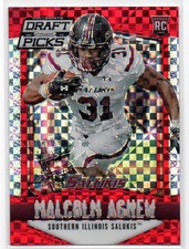 2015 Prizm Draft Picks 215 Malcolm Agnew S Illinois    Red Power