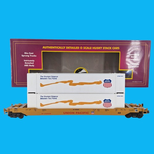 MTH Electric Trains O Scale #20-95007 Union Pacific Husky Stack Car L/N In Box - Picture 1 of 9