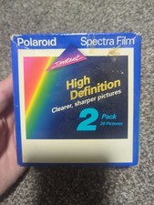 Vintage Polaroid Spectra High Def Instant Film, 2 Pack 20Pics EXPIRED 1992