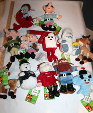1999 Set 12 Rudolph Island of Misfit Toys Plush Bean Bag CVS W TAG Rankin Bass