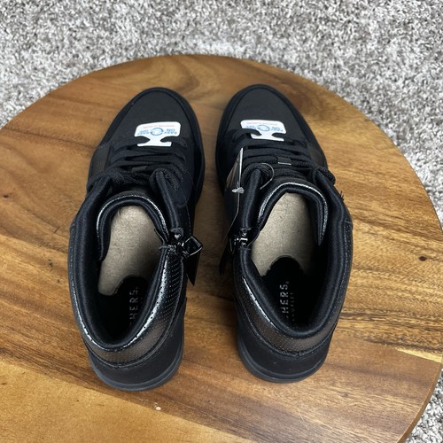 Scarpe sneakers Skechers Eden LX stile elegante bambino taglia 6 nere ragazze facili da indossare - Foto 7 di 12
