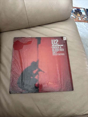 U2 LIVE "Under A Blood Red Sky" 1983 Vinyl LP, Island Records