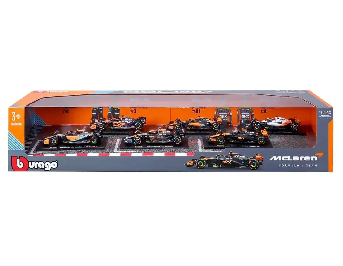 Bburago McLaren Racing Formula 1 - 6 Cars Exclusive Set - 2023 | eBay