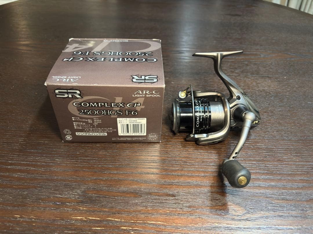 SHIMANO COMPLEX　CI4 2500HGS F6 Used Shimano 10 Complex CI4 2500HGS F6 (Product code 02489 | eBay