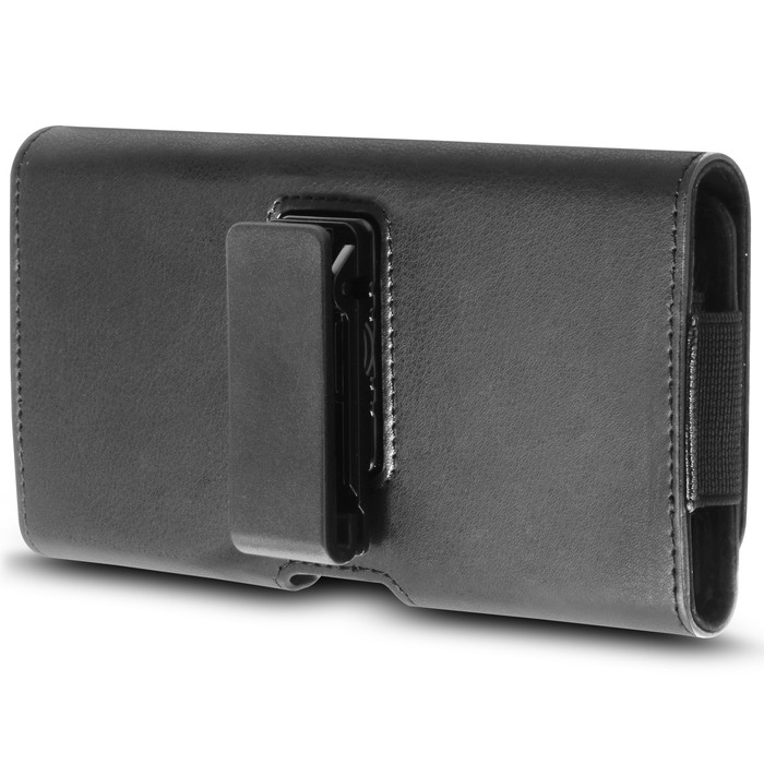 Sac ceinture universel XXL Myway en toile noire pour smartphone - 2