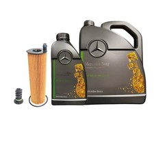 Mercedes-Benz Genuine Service Kit Engine Oil 229.52 6L Oil Filter Sump Plug