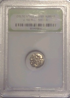 Celtic Style Silver Nummis C. 100 B.C. - 500 A.D.