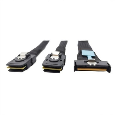 MCIO 8i 74P To 2xSFF 8087 Server Cable PCIE5.0 MCIO 8i 74Pin Male Cable