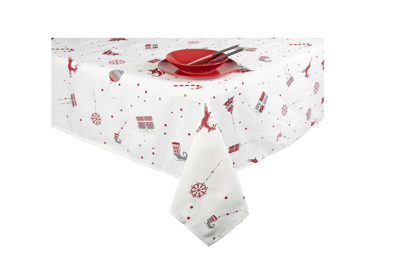 Excelsa Merry 70.9 x 55.1 inch (Rectangular), Christmas Decoration