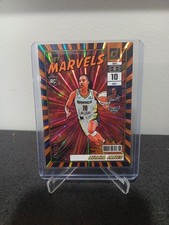 2025 Panini Donruss WNBA #18 Aziaha James RC Net Marvels Orange Holo Laser  /399