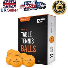 Ping Pong Balls - Orange 3-Star 40+ Table Tennis Balls | High-Performance ABS...