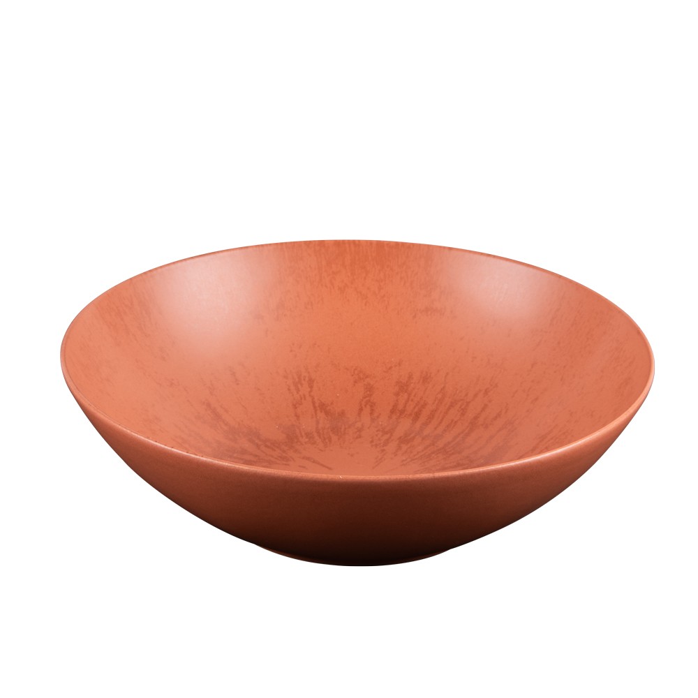Saladier 24 cm Onyx Terracotta pour vos repas conviviaux en famille