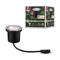 Plug & Shine LED Bodeneinbauleuchte Smart Home Zigbee 3.0 Rgbw Einzelspot IP67 R