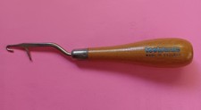 Lee Wards Wood Handle Latch Hook Rug Making Tool Made in England