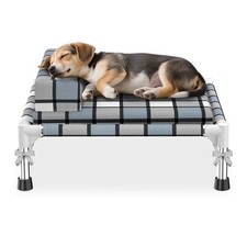 Elevated Dog Bed with Bolster  Cushion Pillow Raised Indoor/Outdoor Pet Couch