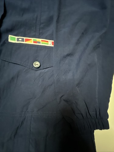 Catalina Windbreaker Jacket Women’s Small Navy Yacht Sailing Button Front Pocket - Picture 13 of 15